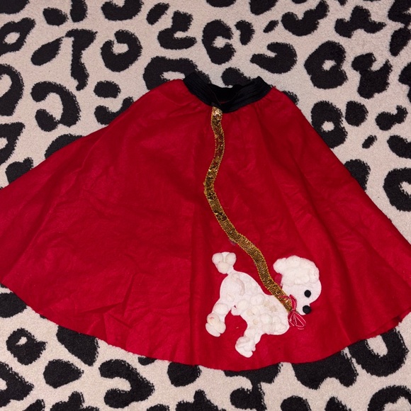 Other - 50s poodle skirt - kids size